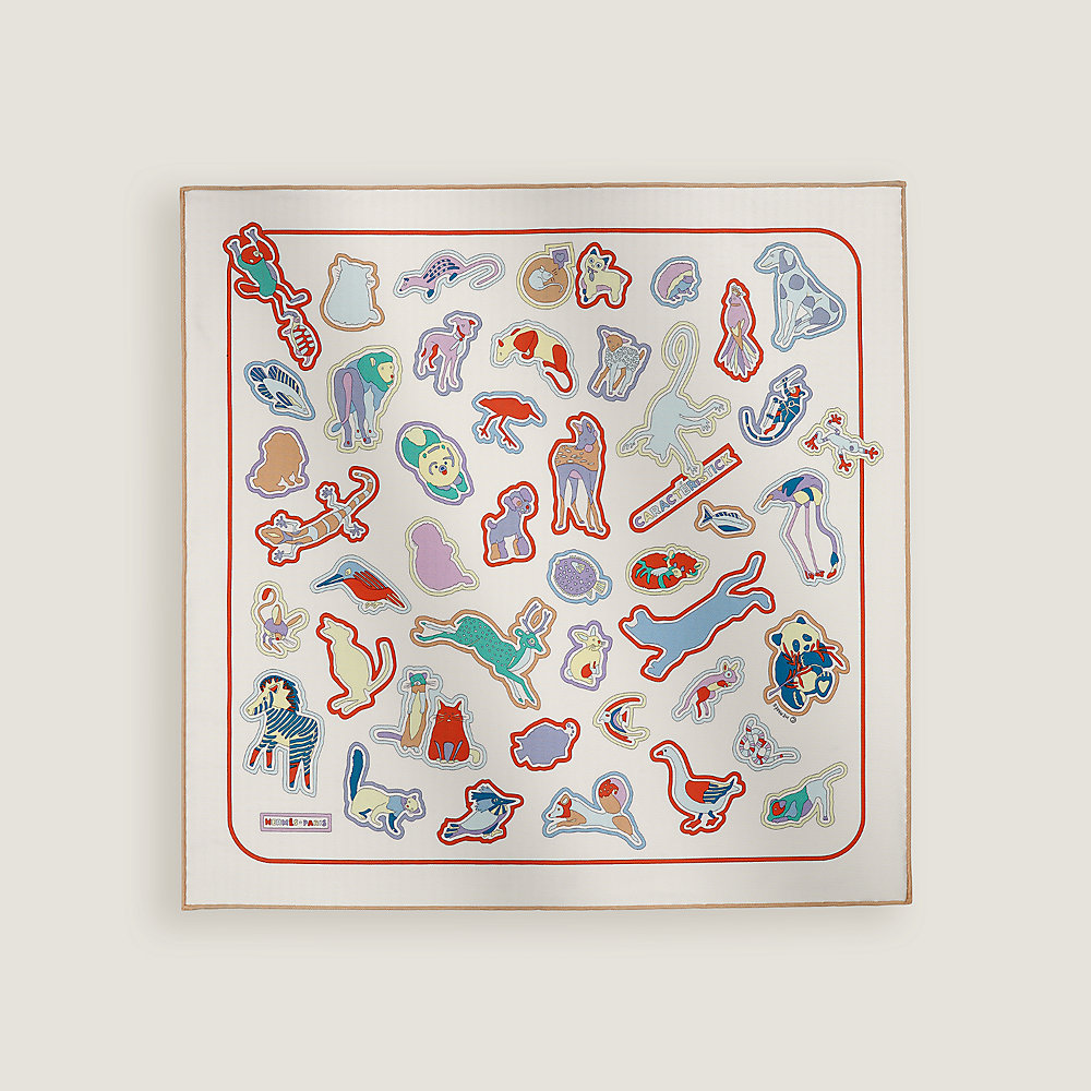 Caracteristick Detail scarf 45 | Hermès Singapore